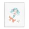 Stupell Industries Mermaid's Adventure with Starfish Framed Giclee, design by Christine Simpson Art